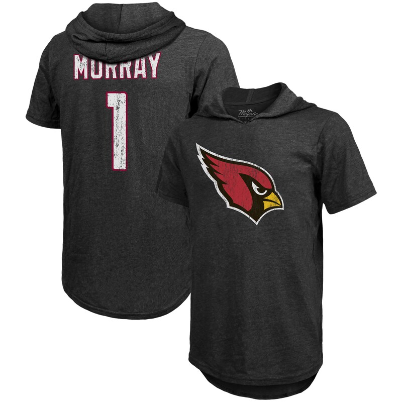 Arizona Cardinals - Tričko s kapucí "Name & Number" - tri-blend, černé, Kyler Murray