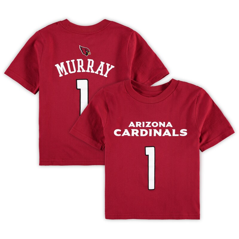 Arizona Cardinals - Tričko "Name & Number" pro předškoláky - červené, Kyler Murray, mainliner