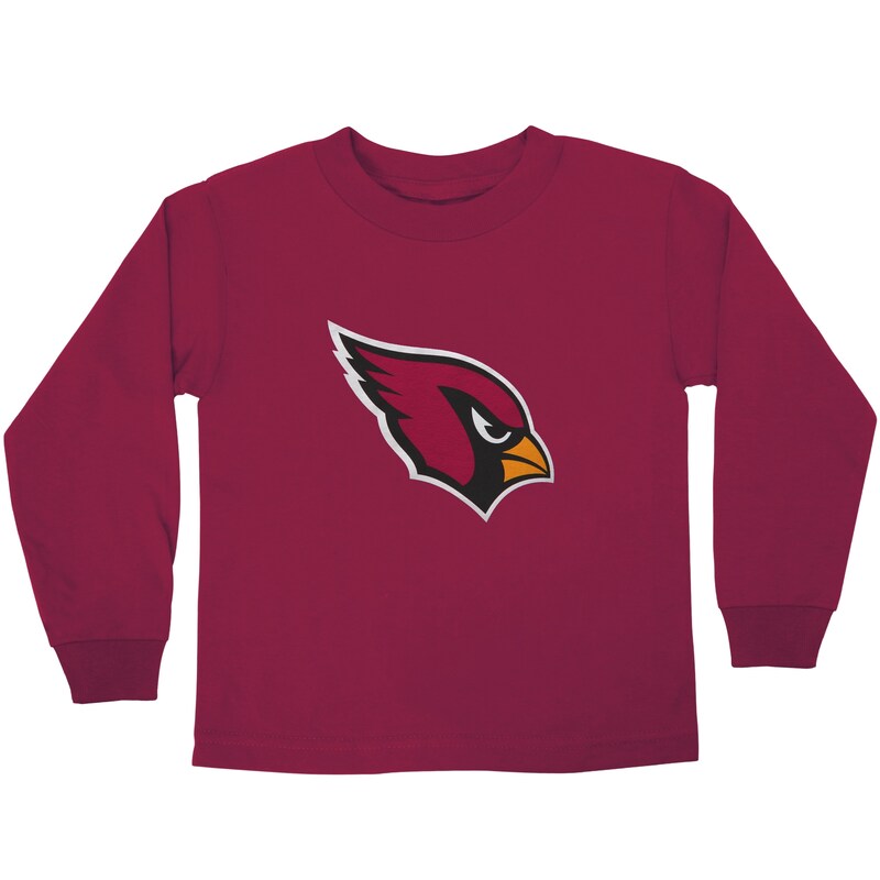 Arizona Cardinals - Tričko "Logo" pro předškoláky - červené, dlouhý rukáv