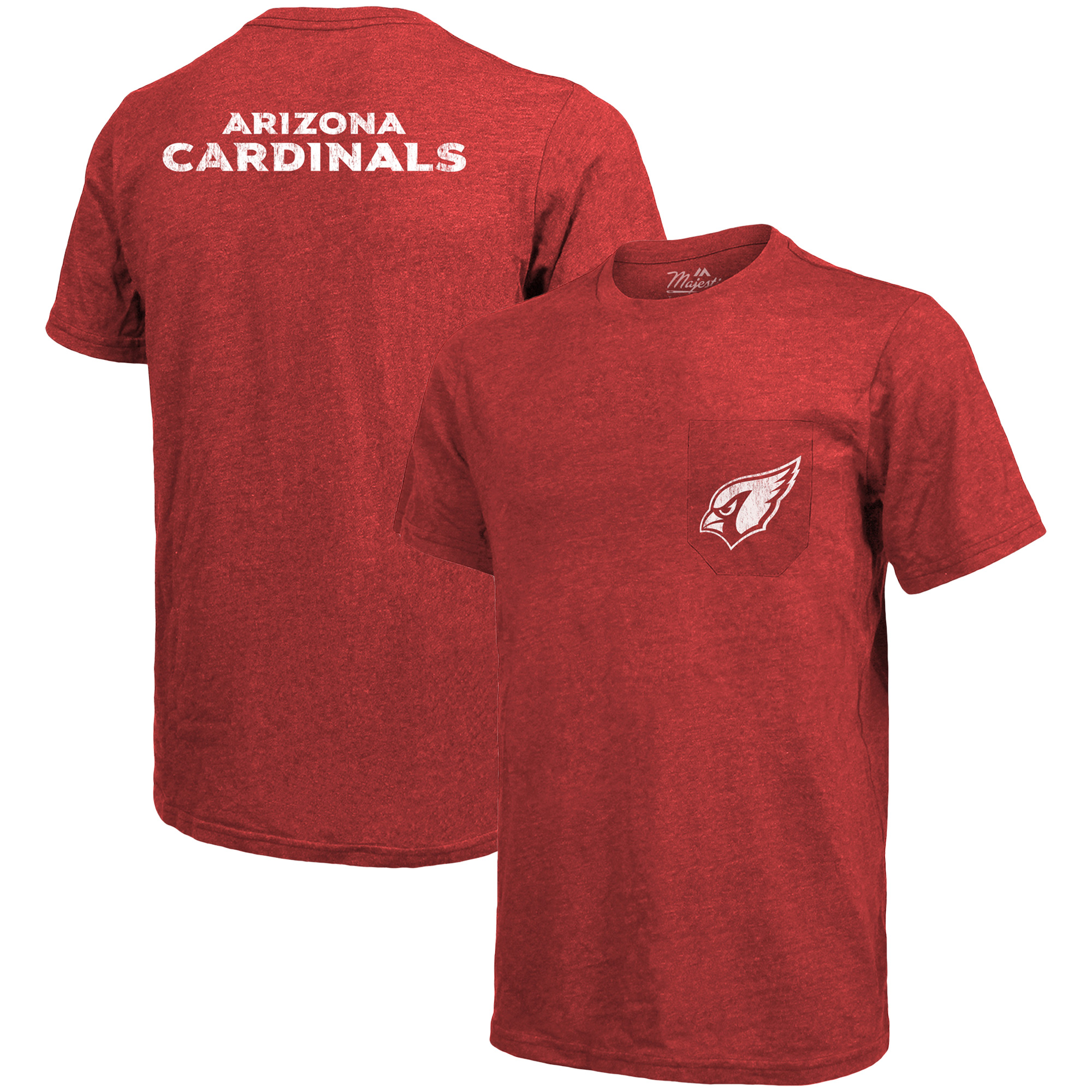 Arizona Cardinals - Tričko s kapsou - červené, tri-blend
