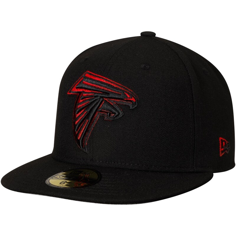 Atlanta Falcons - Kšiltovka 59FIFTY pevná "Color Dim" - černá