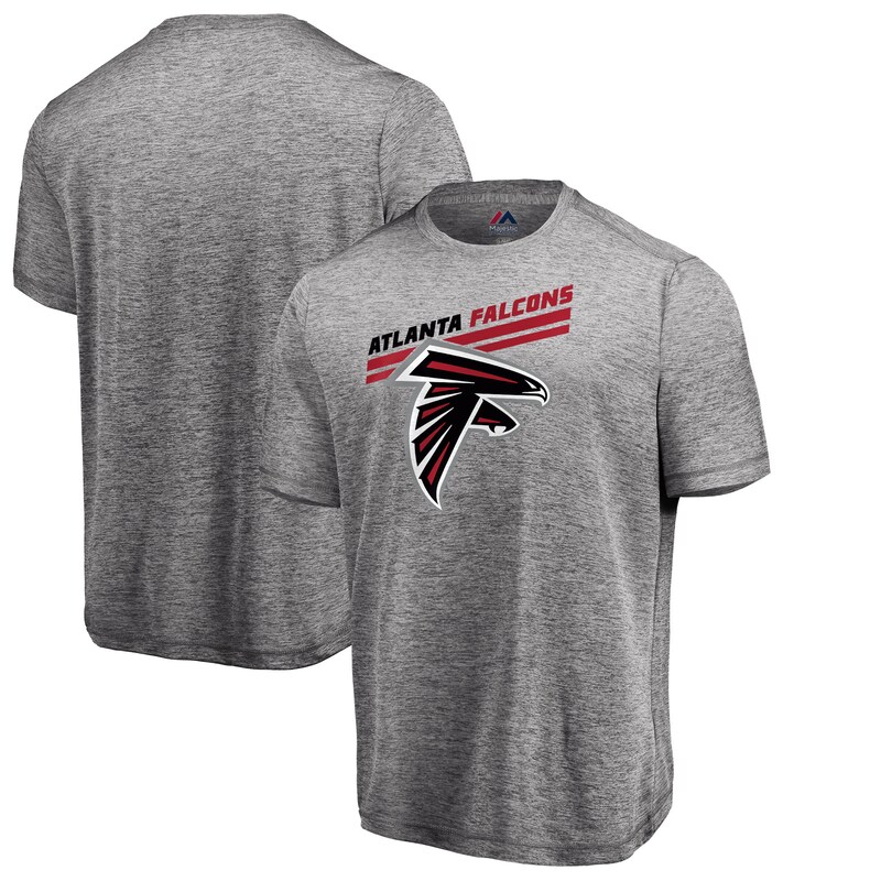 Atlanta Falcons - Tričko "Showtime Pro Grade" - žíhané, Cool Base, šedé