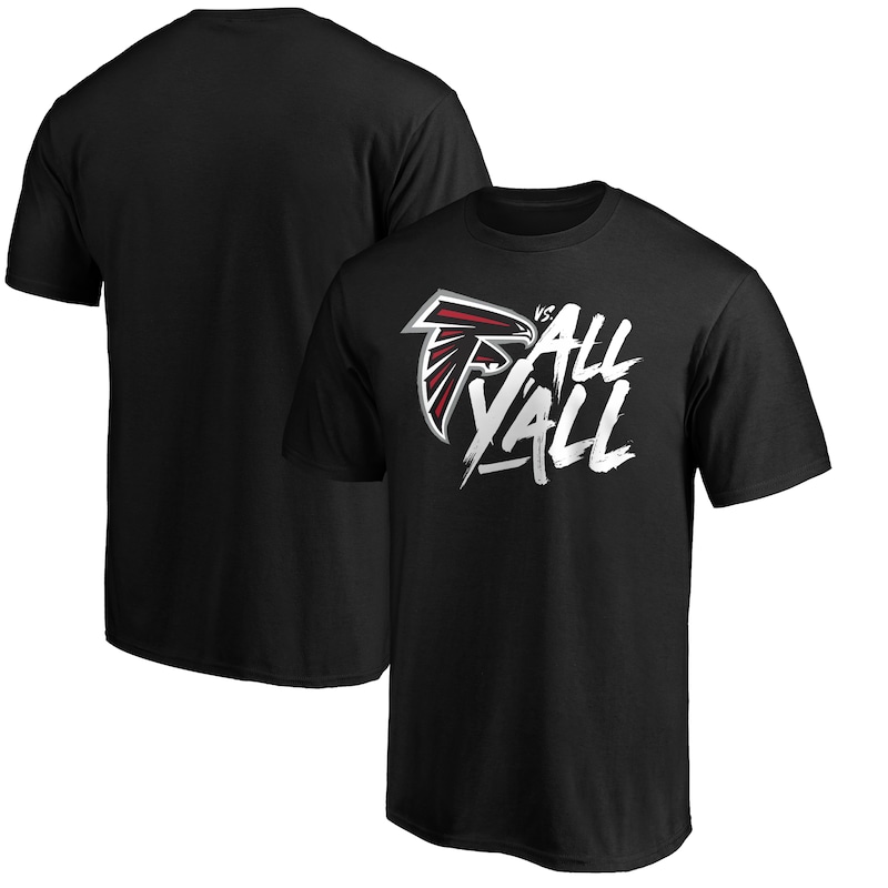Atlanta Falcons - Tričko "Falcons vs. All Y'all" - černé
