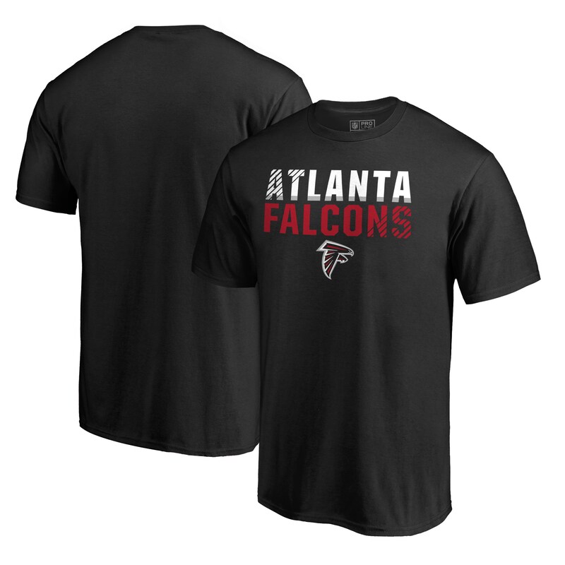 Atlanta Falcons - Tričko "Iconic Fade Out" - černé