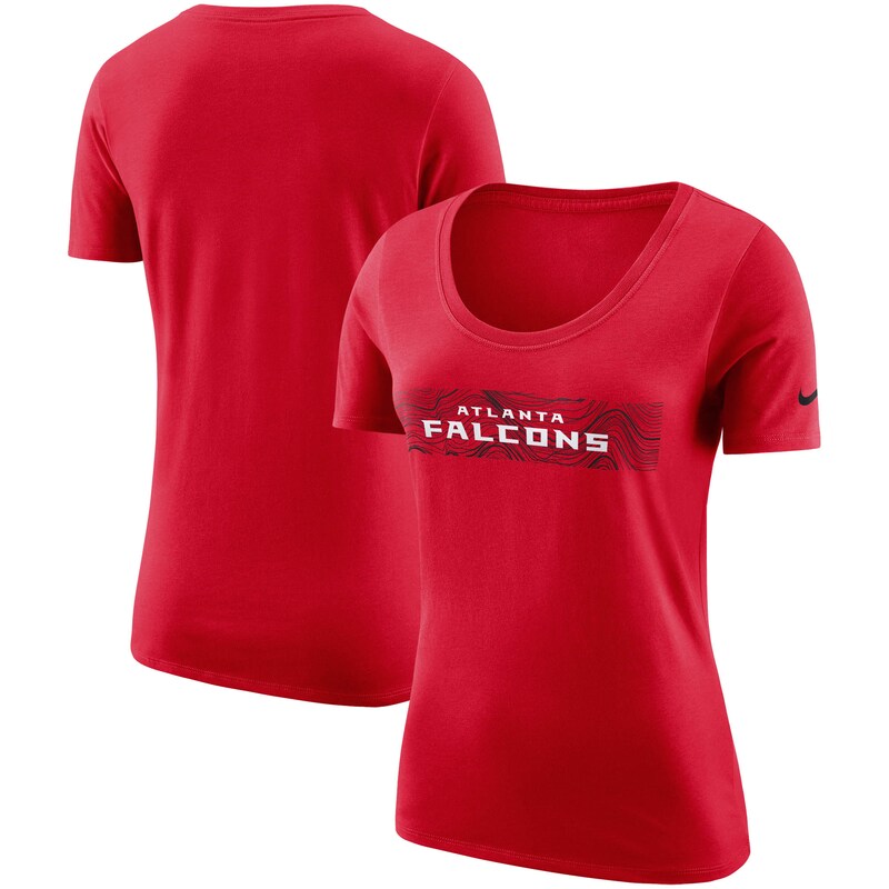 Atlanta Falcons - Tričko dámské - červené, sideline