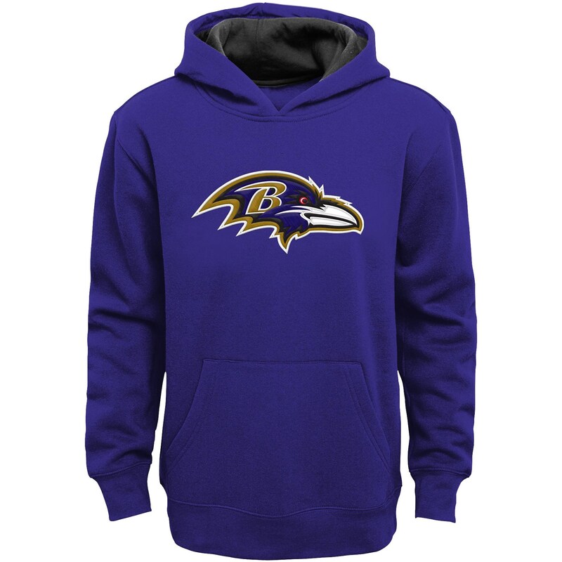 Baltimore Ravens - Mikina s kapucí "Prime" dětská - fan gear, fialová