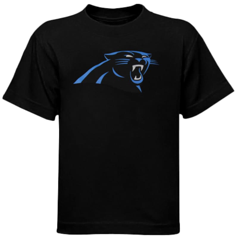 Carolina Panthers - Tričko "Logo" pro předškoláky - černé