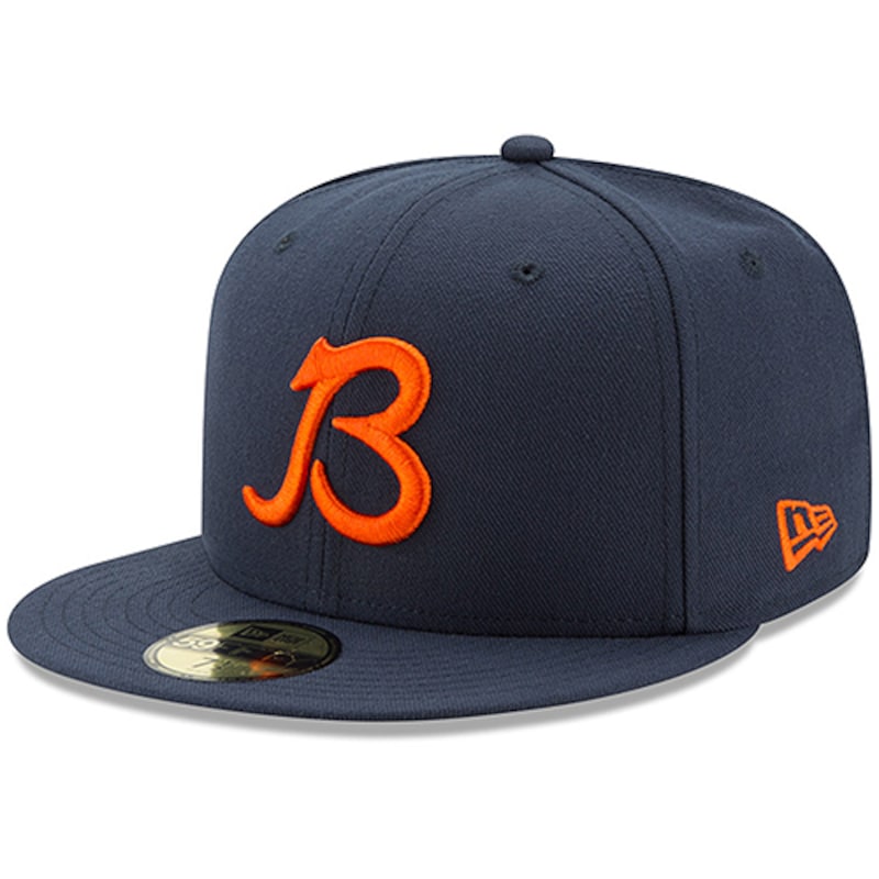 Chicago Bears - Kšiltovka 59FIFTY pevná "B Logo Omaha" - námořnická modř