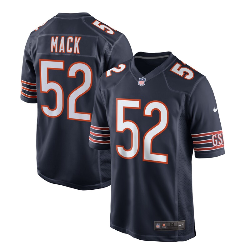 Chicago Bears - Dres fotbalový - Khalil Mack, námořnická modř