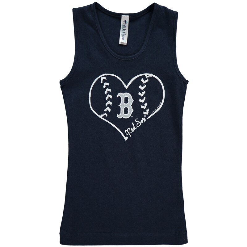 Boston Red Sox - Top dívčí, dětský - bavlněný, námořnická modř