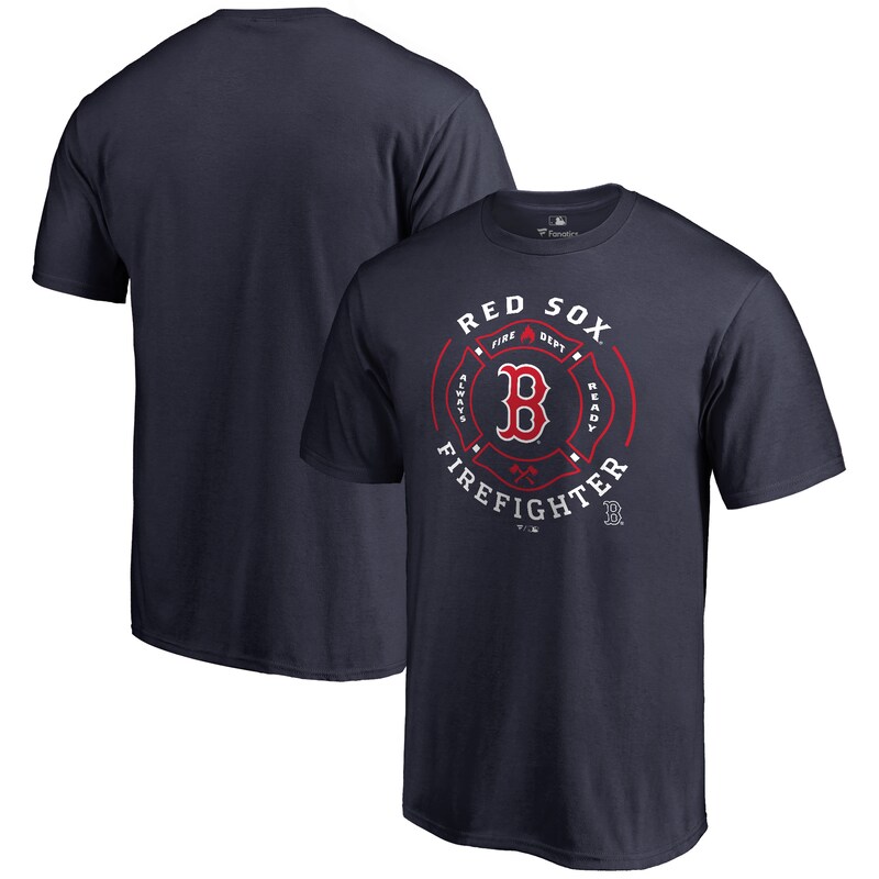 Boston Red Sox - Tričko "Firefighter" - námořnická modř