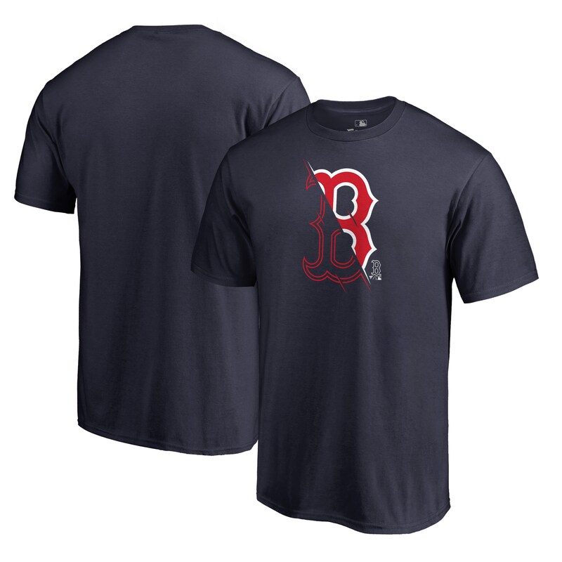 Boston Red Sox - Tričko "X Ray" - námořnická modř