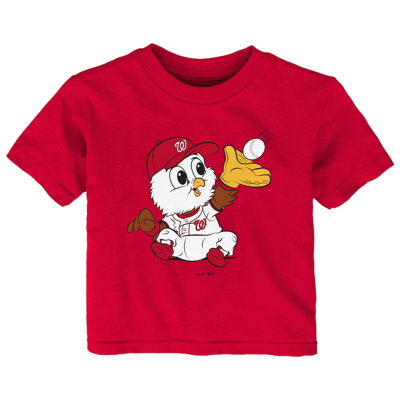 Washington Nationals - Tričko "Baby Mascot" pro nemluvňata - červené