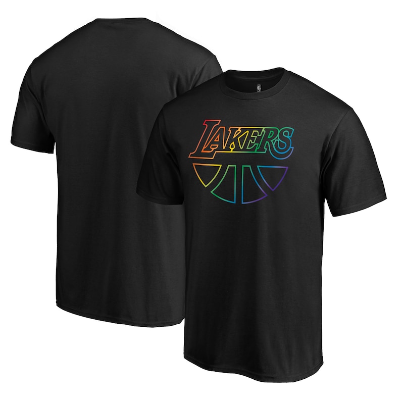Los Angeles Lakers - Tričko "Pride" - černé, s nápisem