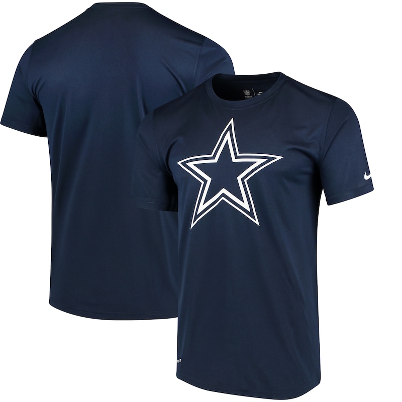 Dallas Cowboys - Tričko "Legend Performance Logo Essential 3" - námořnická modř