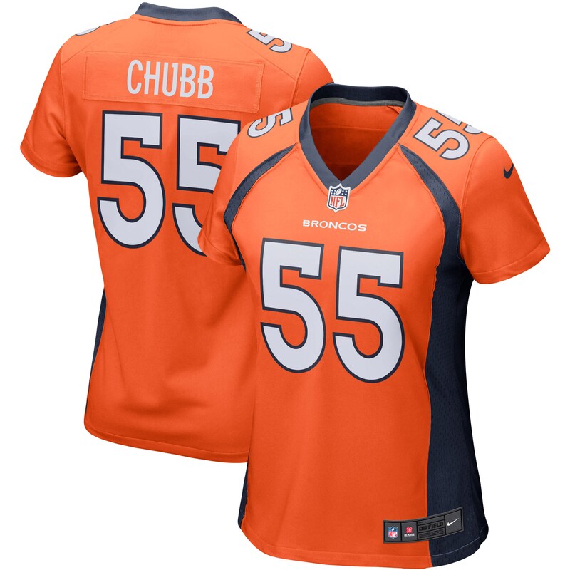 Denver Broncos - Dres fotbalový dámský - Bradley Chubb, oranžový