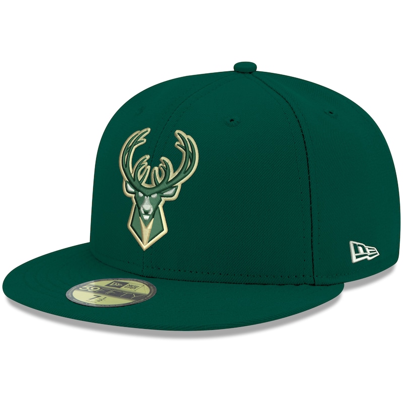 Milwaukee Bucks - Kšiltovka 59FIFTY pevná - oficiální, zelená