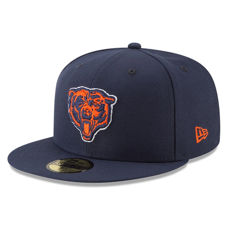 Chicago Bears - Kšiltovka 59FIFTY pevná "Head Logo Omaha" - námořnická modř