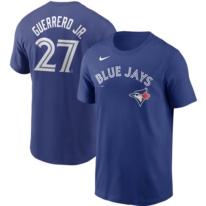 Toronto Blue Jays - Tričko "Name & Number" - Vladimir Guerrero Jr., tmavě modré