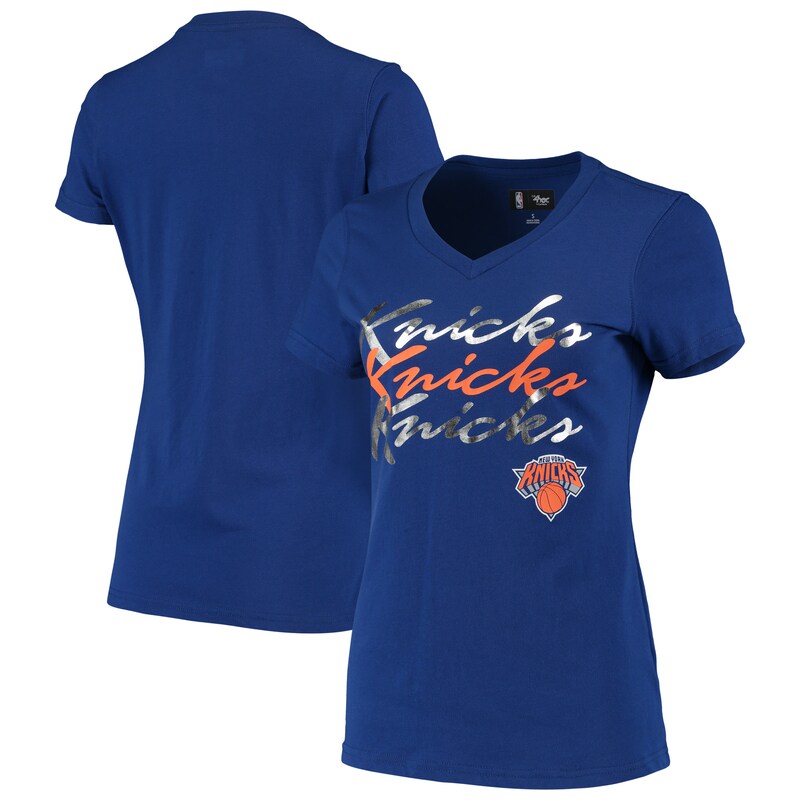 New York Knicks - Tričko "Power Forward Foil" dámské - modré