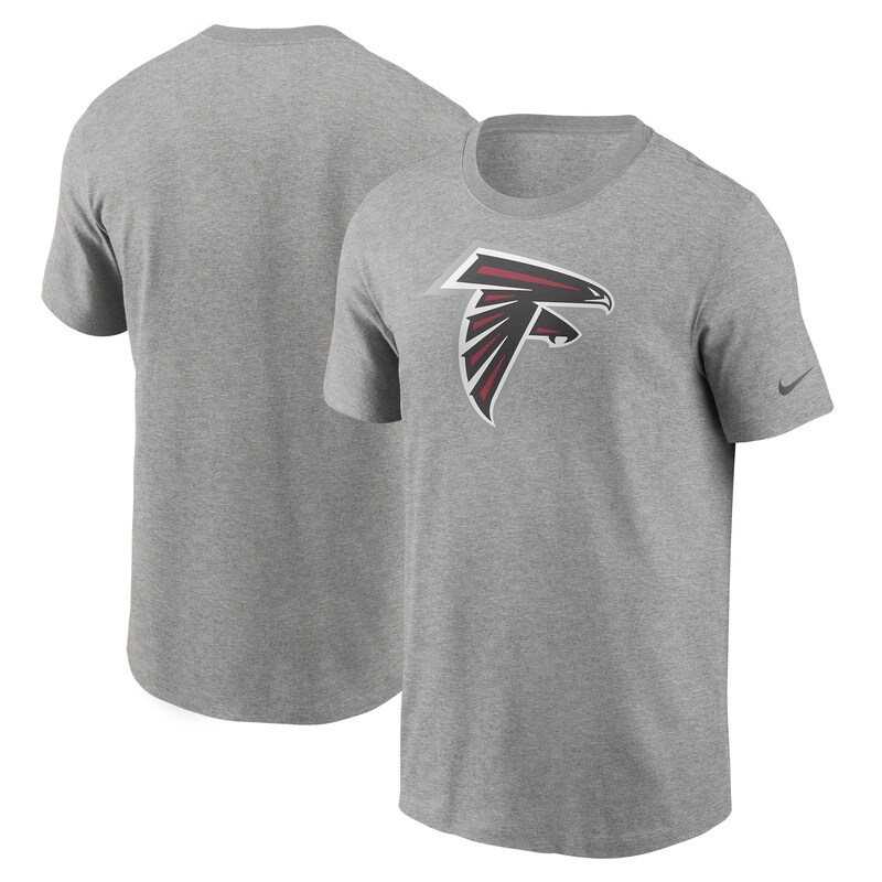 Atlanta Falcons - Tričko "Primary Logo" - žíhané, šedé