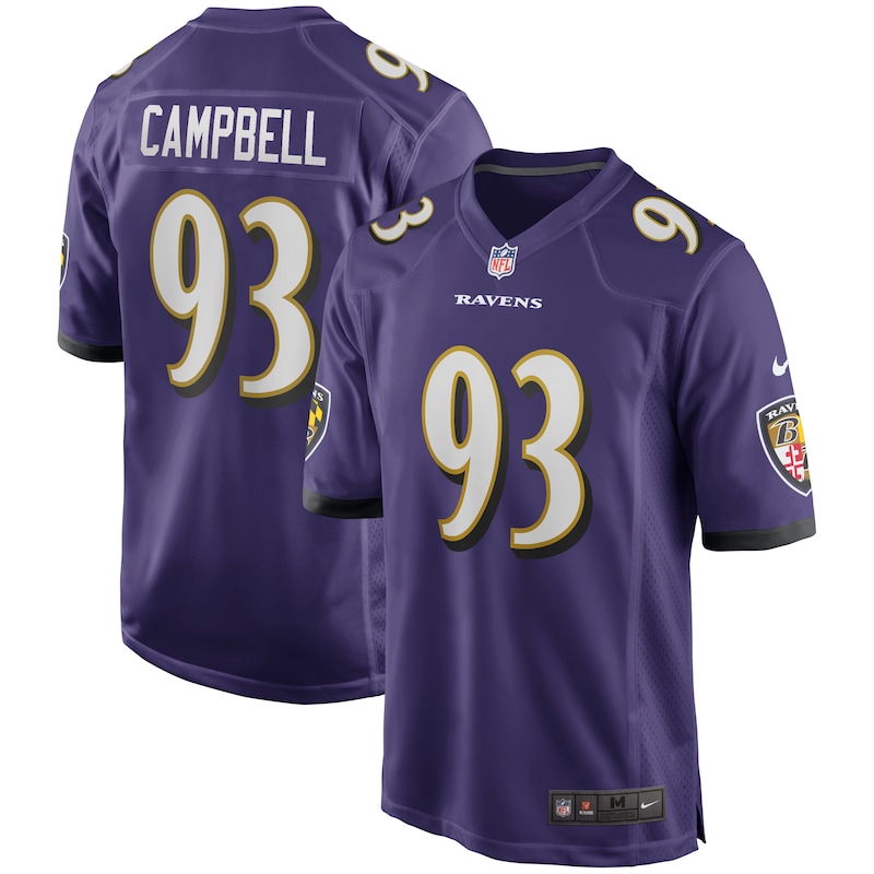 Baltimore Ravens - Dres fotbalový - fialový, Calais Campbell