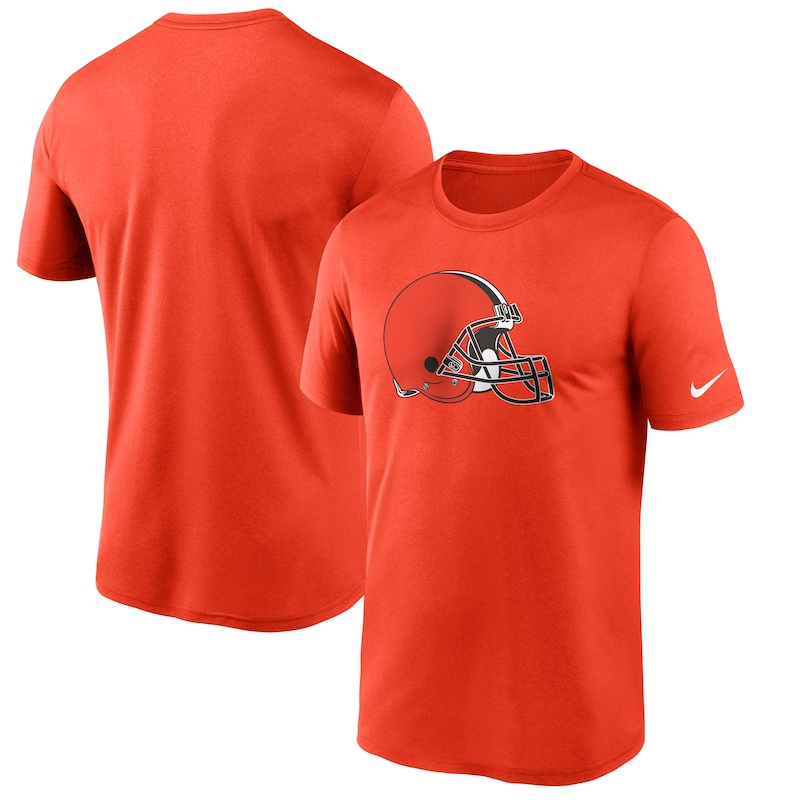 Cleveland Browns - Tričko "Logo Essential Legend Performance" - oranžové