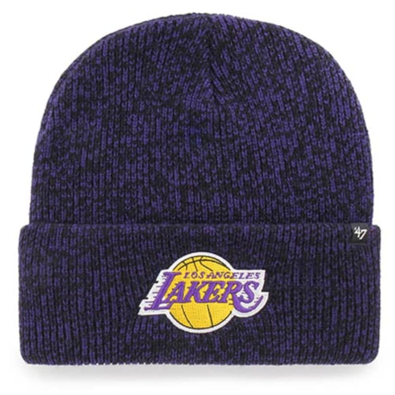 Los Angeles Lakers - Čepice zimní "Brain Freeze" - fialová, lemovaná