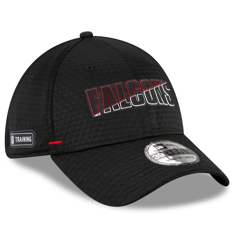 Atlanta Falcons - Kšiltovka 39THIRTY "Summer" - ohnutý kšilt, černá, oficiální, sideline, 2020