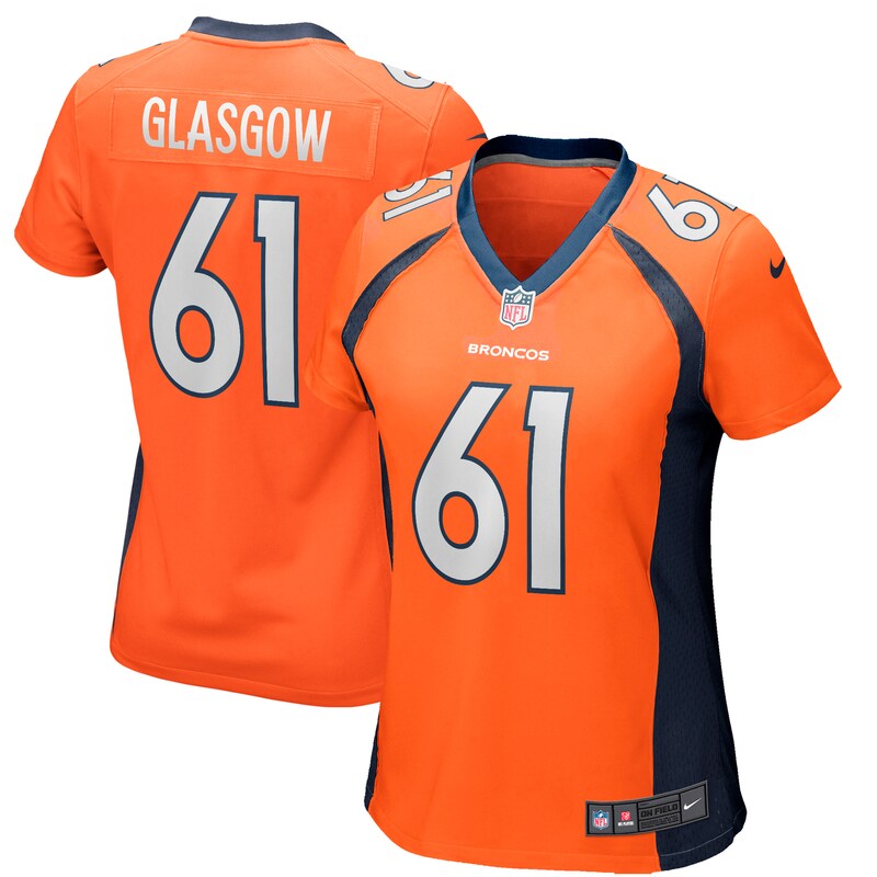 Denver Broncos - Dres fotbalový dámský - oranžový, Graham Glasgow