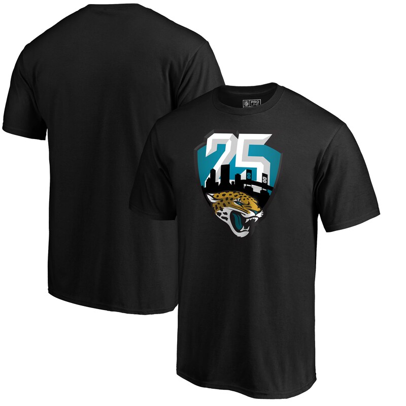 Jacksonville Jaguars - Tričko - černé, 25. sezóna