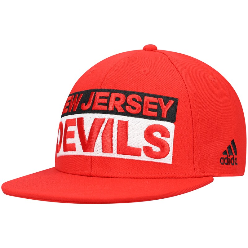 New Jersey Devils - Kšiltovka "Box" - ohnutý kšilt, červená