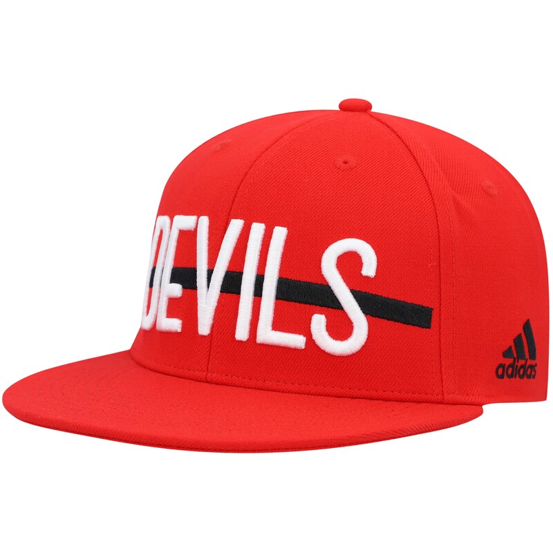 New Jersey Devils - Kšiltovka "Middle Bar" - ohnutý kšilt, červená
