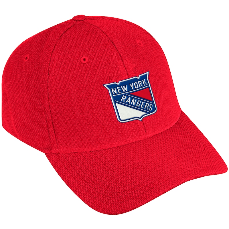 New York Rangers - Kšiltovka "Coach AEROREADY" - ohnutý kšilt, ze šatny, červená