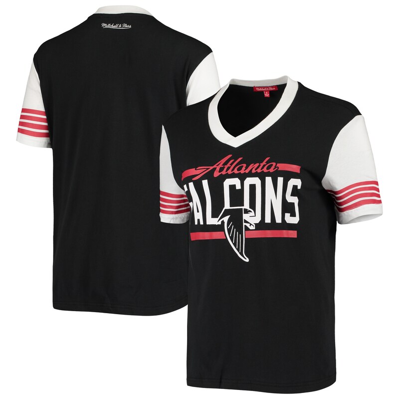 Atlanta Falcons - Tričko "MVP" dámské - výstřih do V, černé