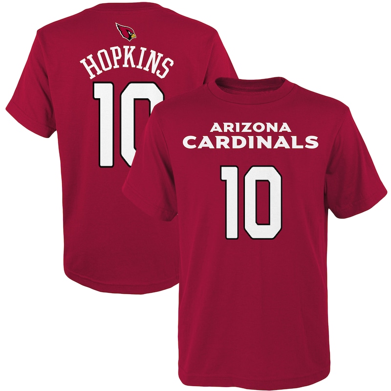Arizona Cardinals - Tričko "Name & Number" dětské - červené, mainliner, DeAndre Hopkins