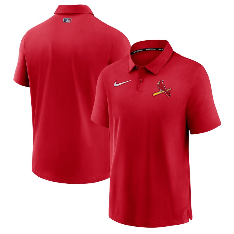 St. Louis Cardinals - Tričko s límečkem "Fleggs Performance" - červené, autentické