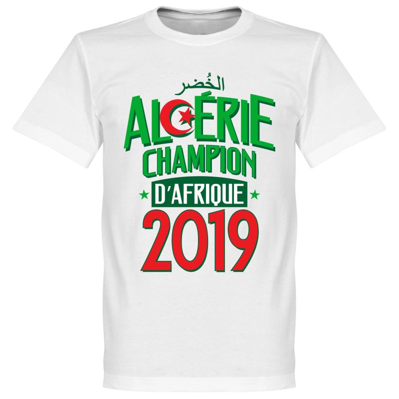 Alžírsko - Tričko - bílé, Africa Champions