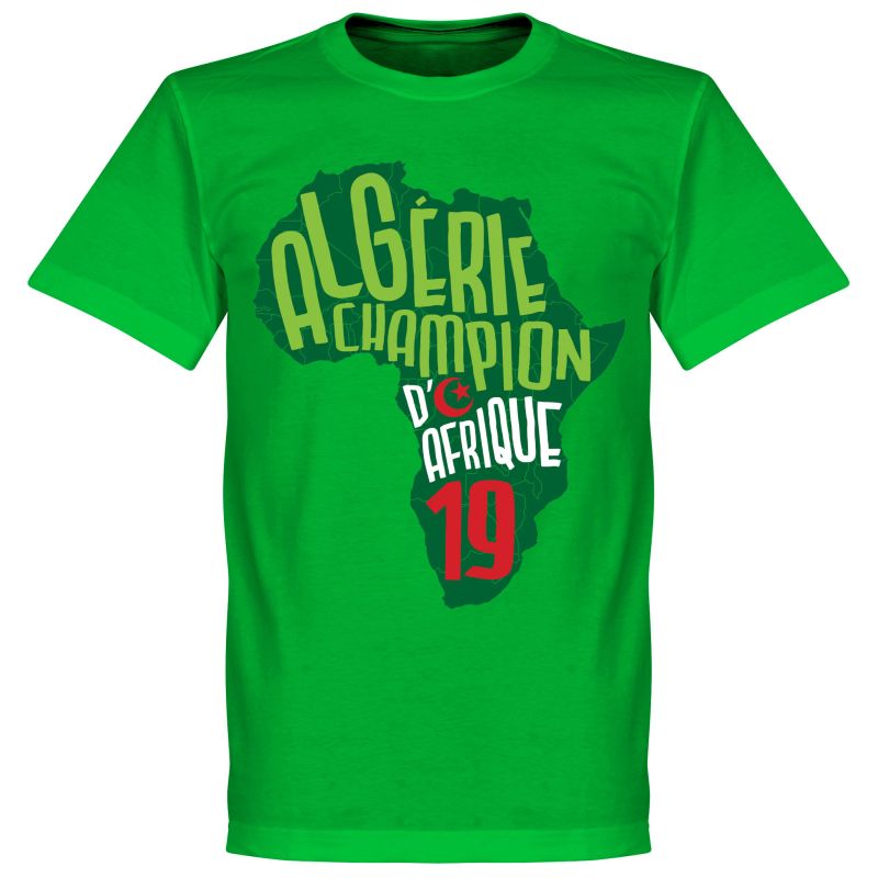 Alžírsko - Tričko "Card" - zelené, Africa Champions