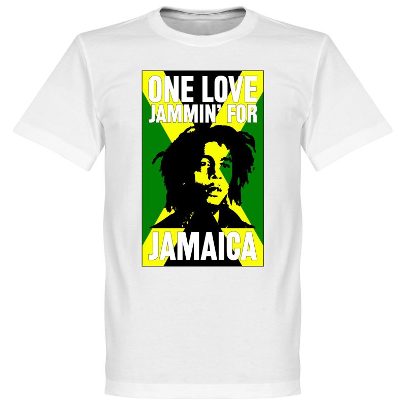 Jamajka - Tričko "Jammin" - bílé
