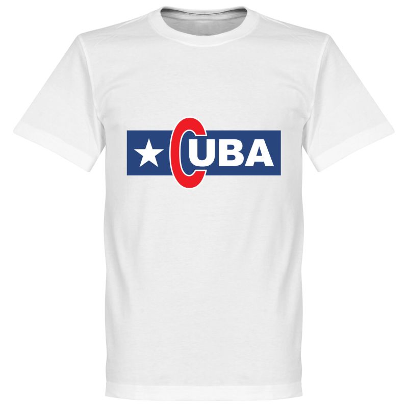 Kuba - Tričko "Crest" - bílé