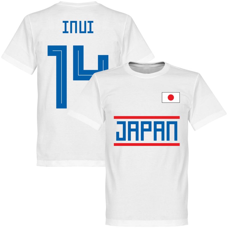 Japonsko - Tričko - bílé, číslo 14, Takashi Inui