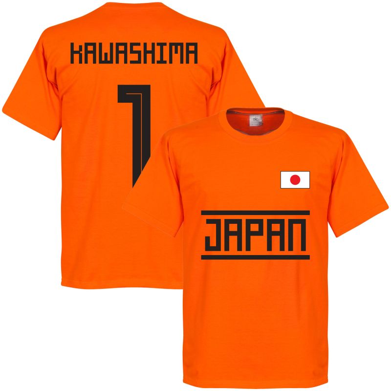 Japonsko - Tričko - oranžové, Eidži Kawašima, číslo 1