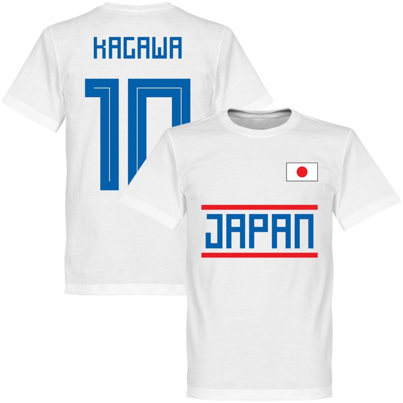 Japonsko - Tričko - Shinji Kagawa, bílé, číslo 10