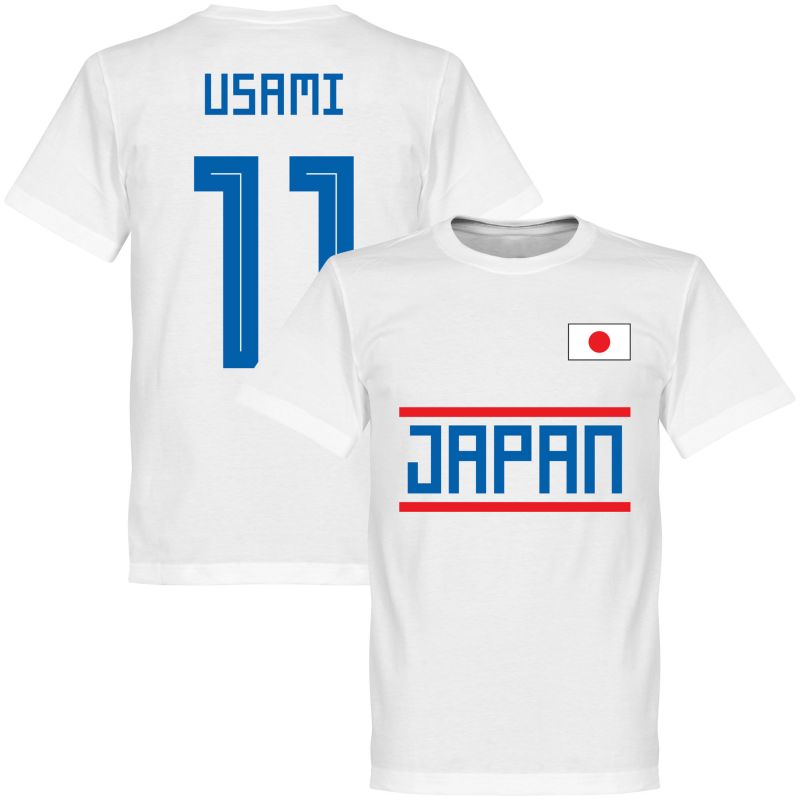 Japonsko - Tričko - bílé, číslo 11, Takashi Usami