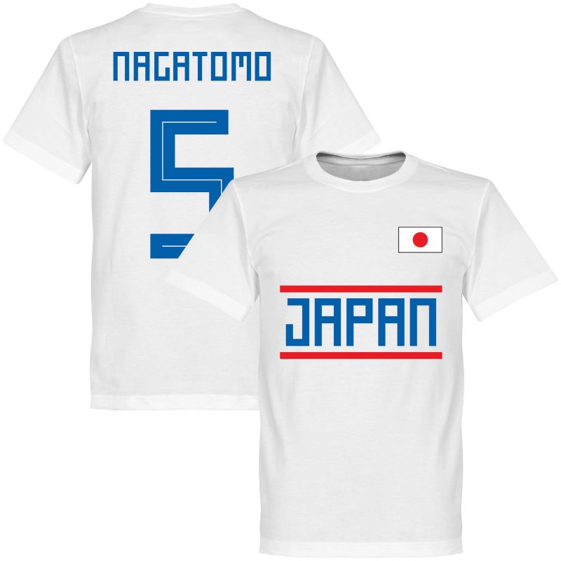 Japonsko - Tričko - bílé, Yuto Nagatomo, číslo 5