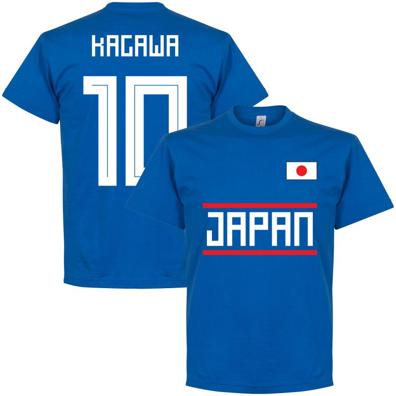 Japonsko - Tričko - Shinji Kagawa, číslo 10, modré