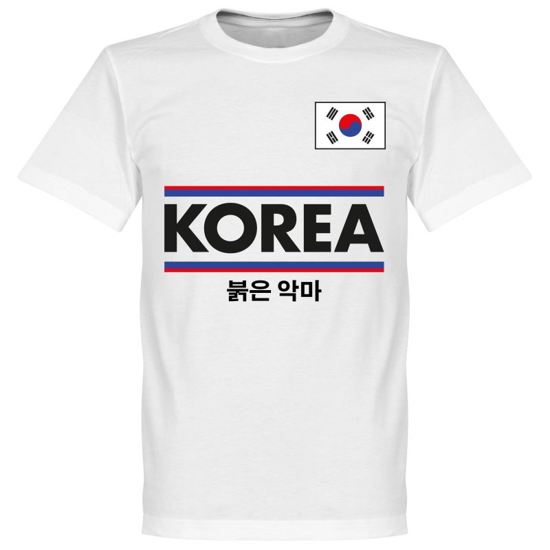 Jižní Korea - Tričko - bílé