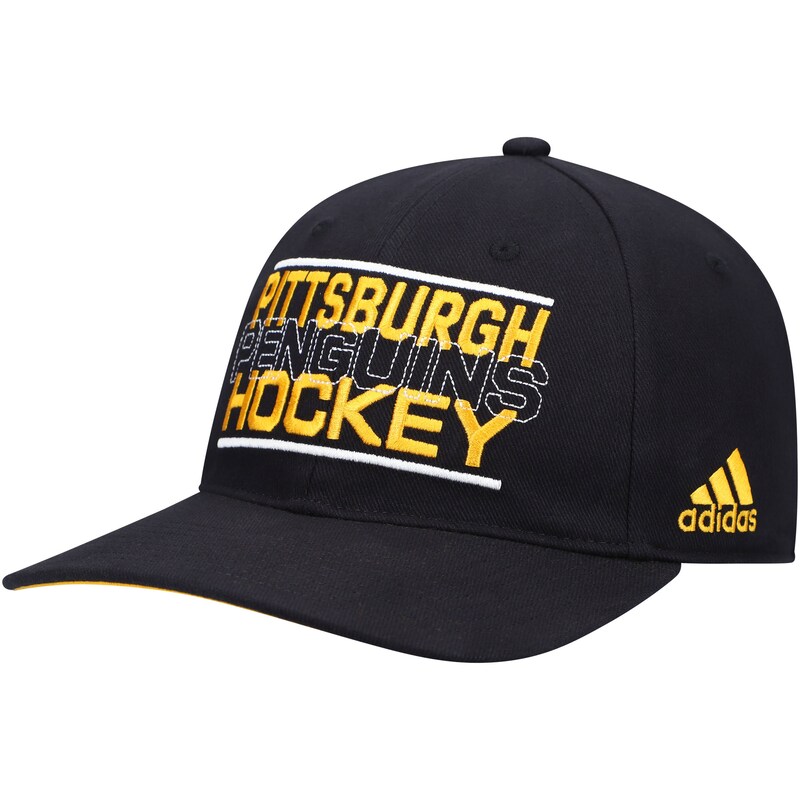 Pittsburgh Penguins - Kšiltovka "Slouch" - ohnutý kšilt, černá