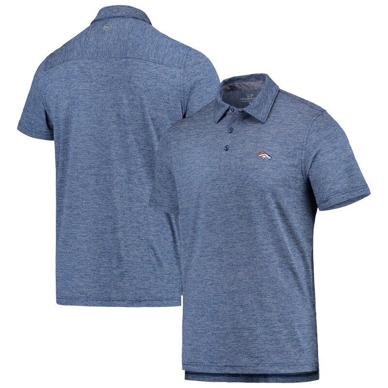 Denver Broncos - Tričko s límečkem "Destin Sankaty" - s pruhy, námořnická modř